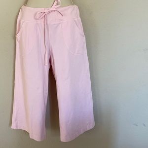 Lululemon Wide Leg Capri Pink